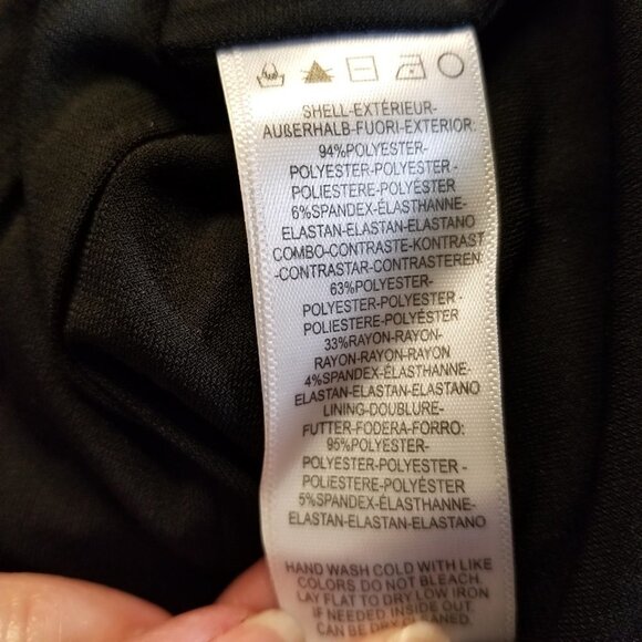 Cosmopolitan Dress the Population Black Stretch Dress Size XS EUC - Picture 12 of 13